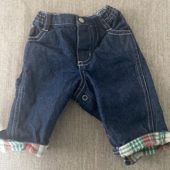 GAP Other - GAP infant lined carpenter jeans. Size NB (7-12 lbs)